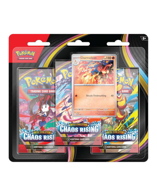 [Preventa] Pokemon Chaos Rising - 3 Pack Blister Ingles
