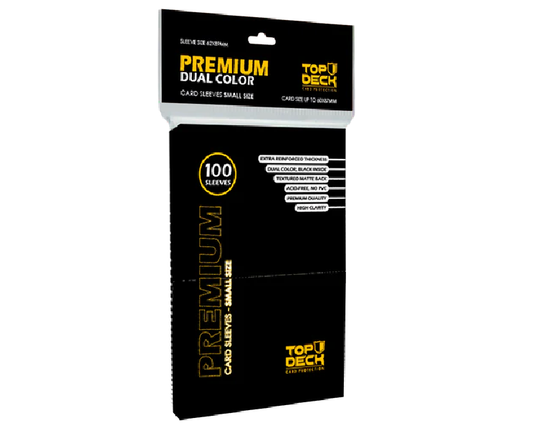 Protectores Premium | TOPDECK Small 62x89mm color Negro