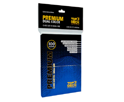 Protectores Premium | TOPDECK Small 62x89mm color Azul