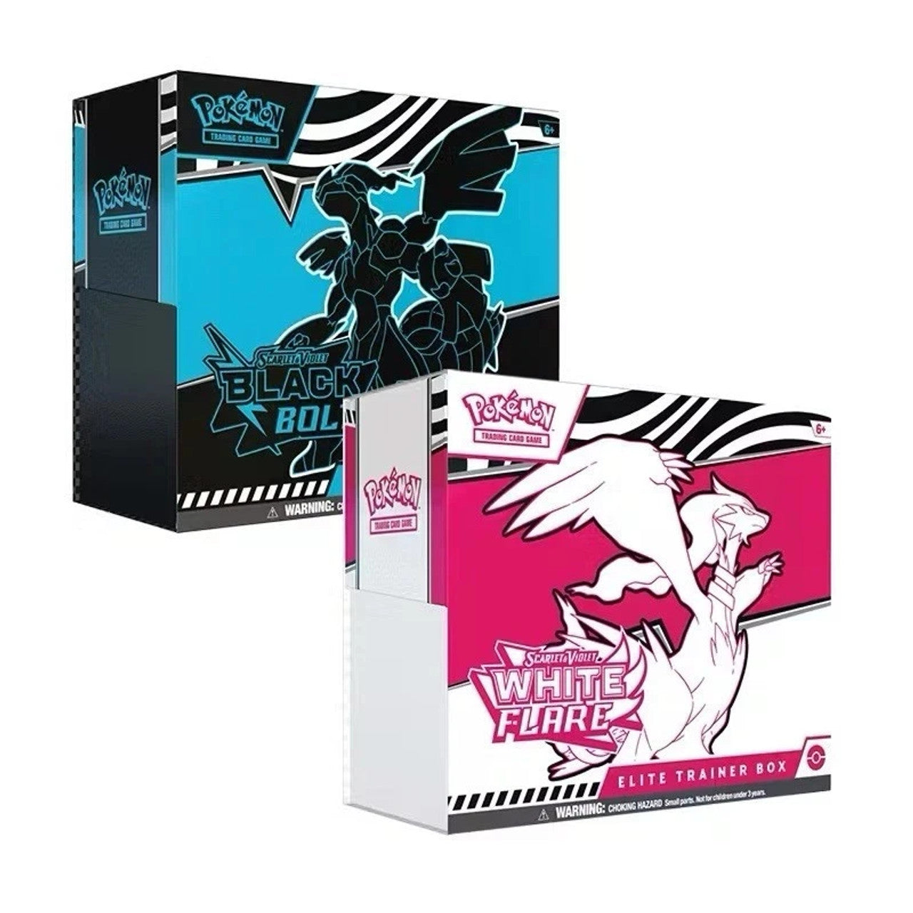 Pokemon TCG: Black Bolt & White Flare - Elite Trainer Box (Español/Ingles)