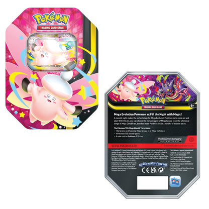 [Preventa] Pokemon Mega Moonlit Tin (Ingles / Español)