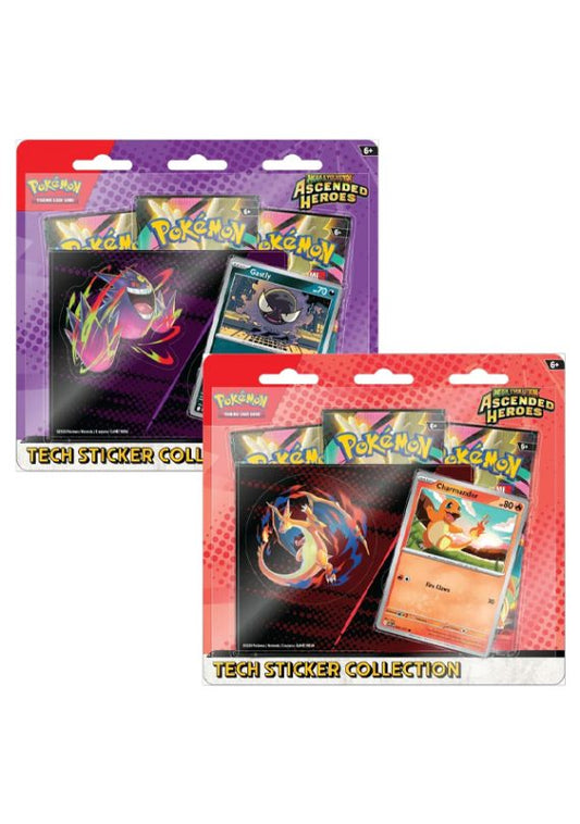 [Preventa] Pokemon Ascended Heroes Tech Sticker Collection  (Ingles / Español)