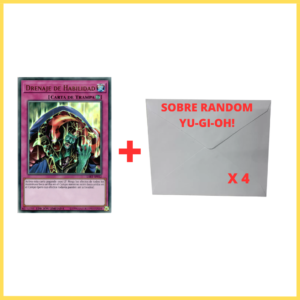 Lost Art: Drenaje de Habilidad + 4 Sobres Random Yu-Gi-Oh!